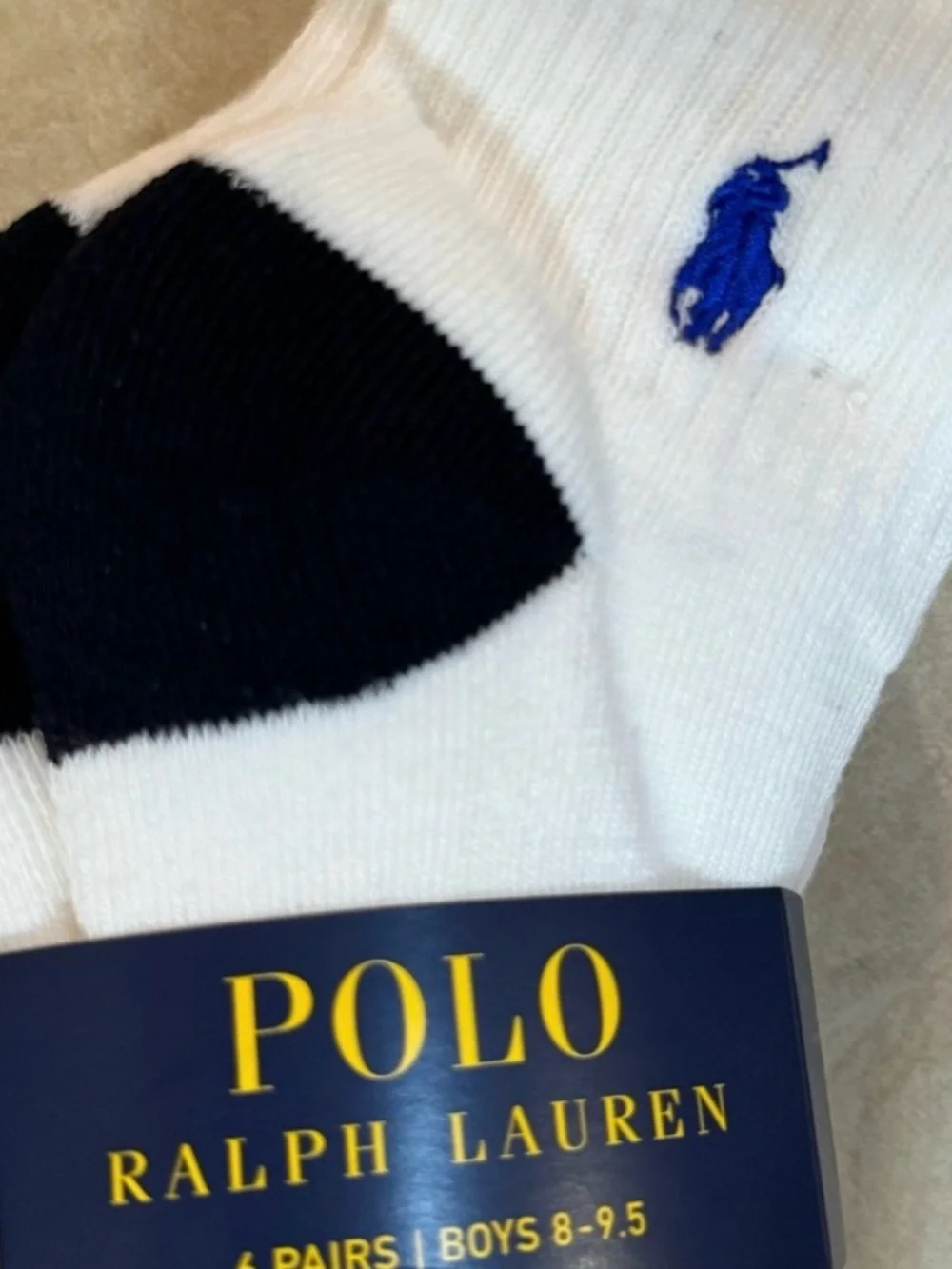 Polo Ralph Lauren Color-Blocked  Socks